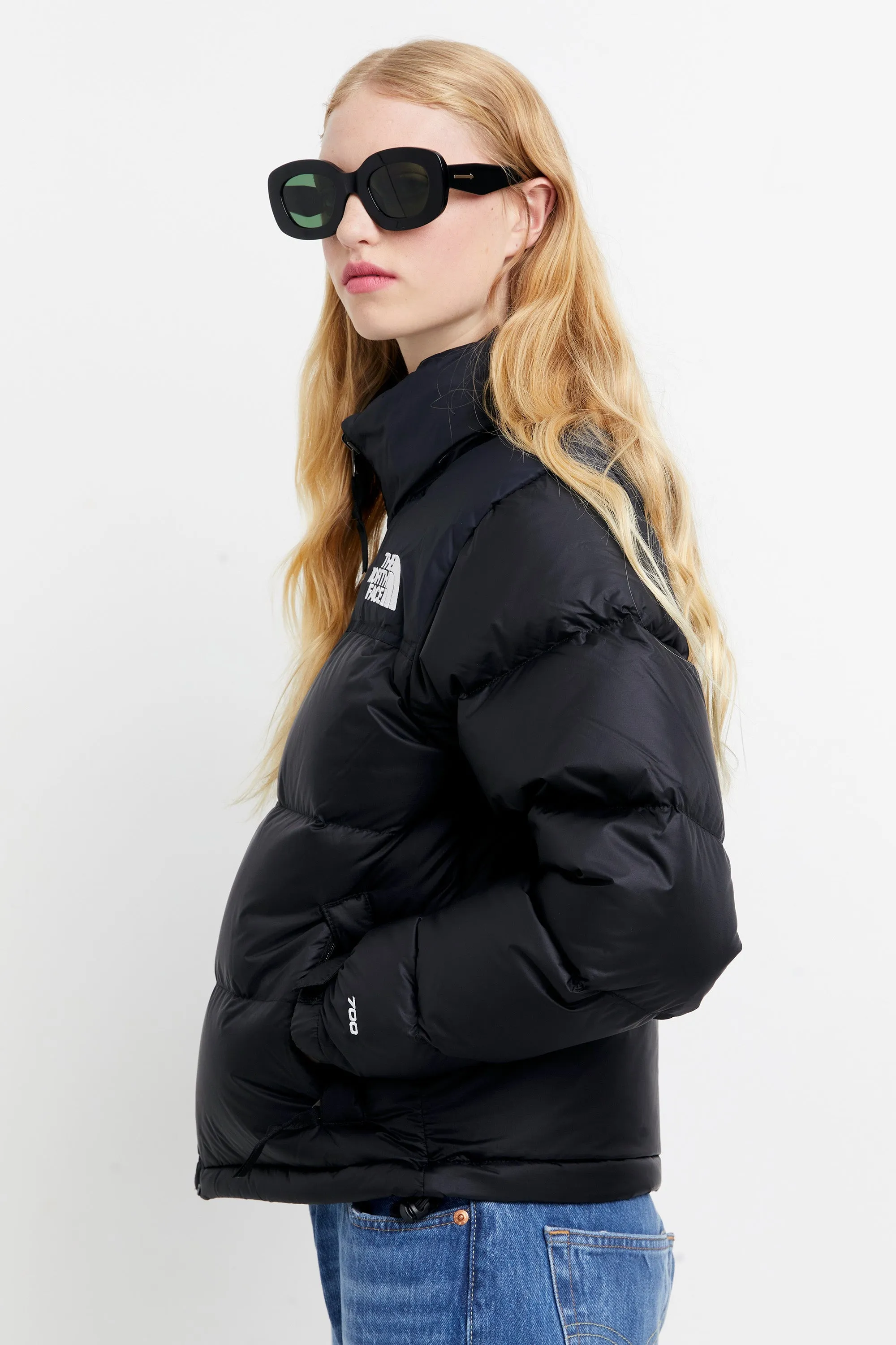 1996 Retro Nuptse Jacket Recycled Black sold by Karen Walker product image thumbnail 2