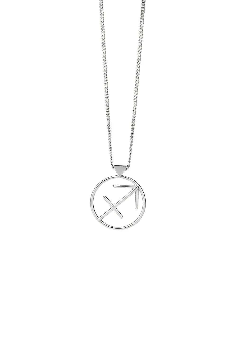 Sagittarius Necklace Silver sold by Karen Walker product image thumbnail 2