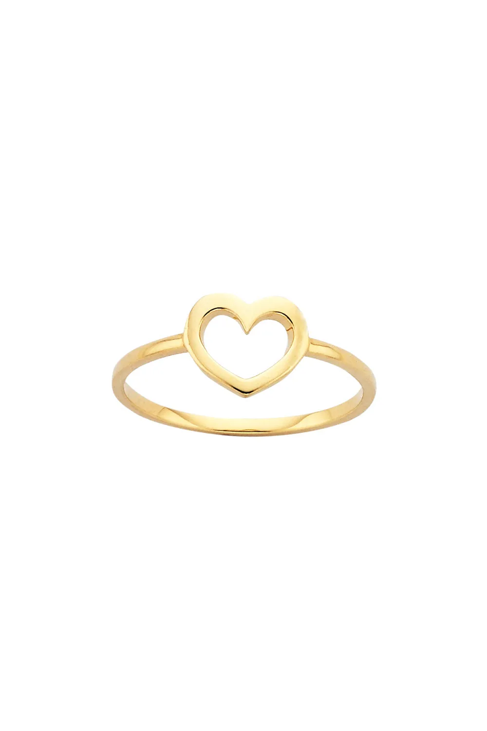 Mini Heart Ring Gold sold by Karen Walker