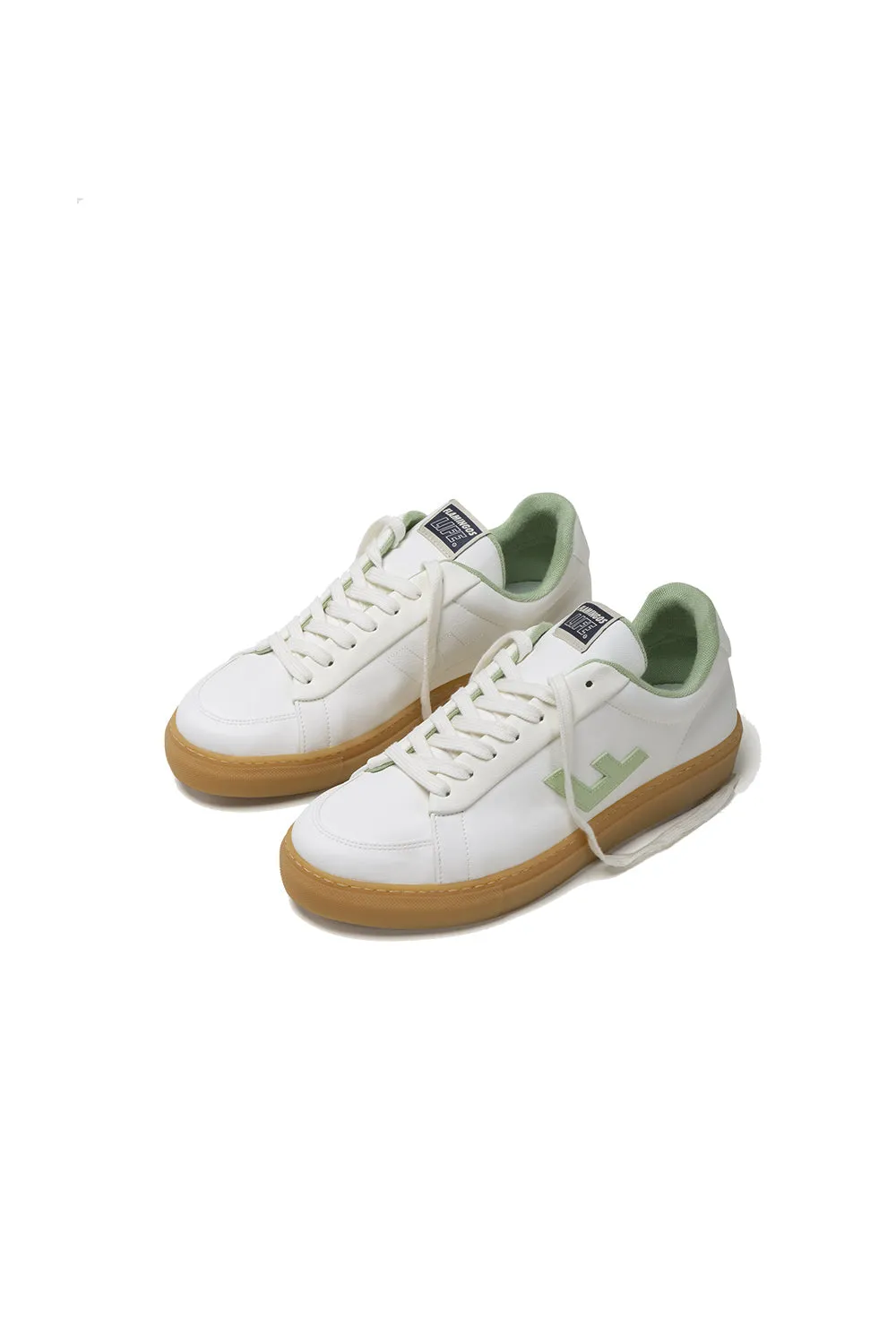Classic 70s Kicks White/Pistacchio/Toffee sold by Karen Walker product image thumbnail 2