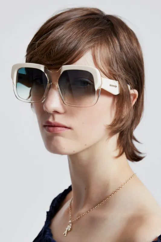 Asscher Ivory Sand sold by Karen Walker