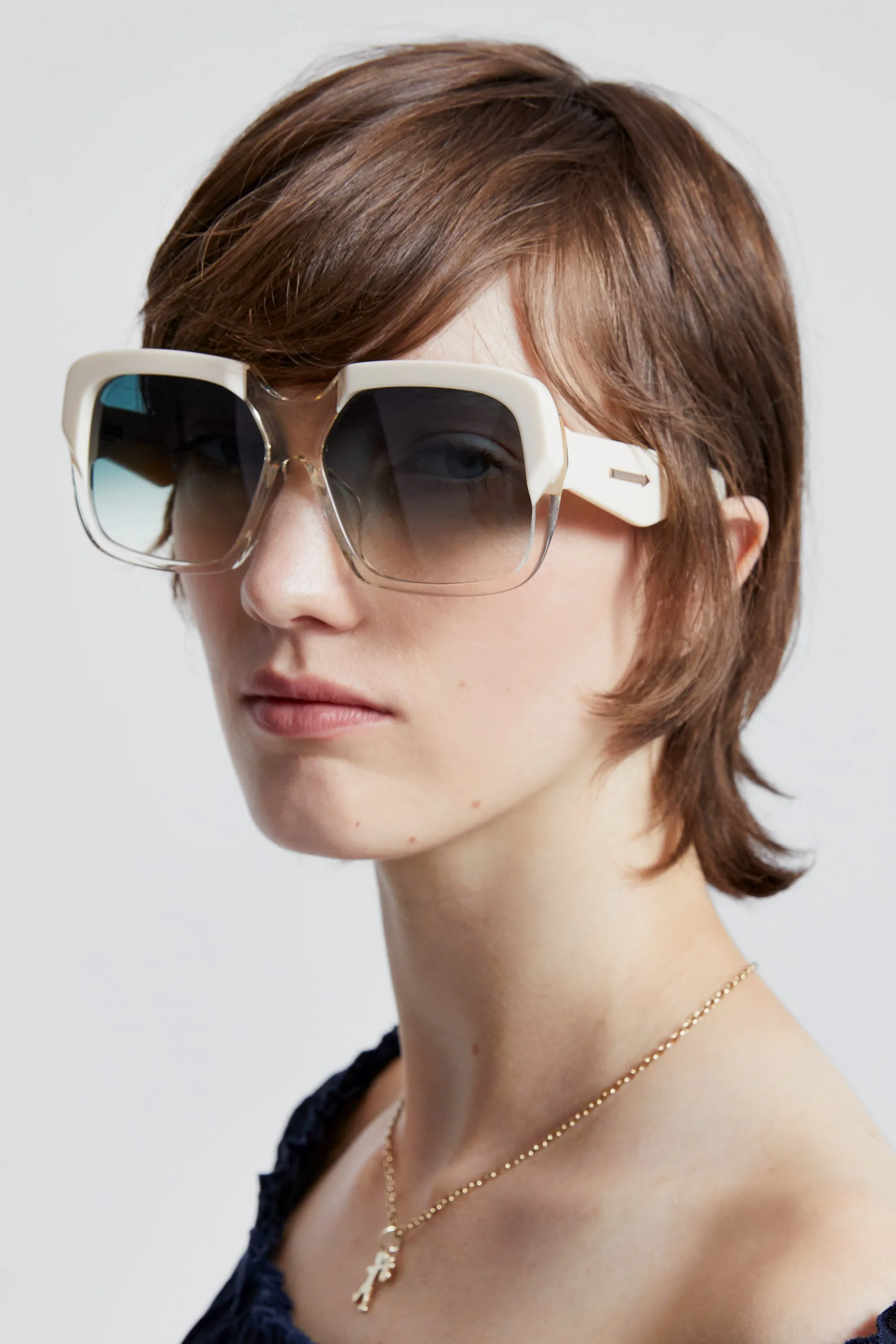 Asscher Ivory Sand sold by Karen Walker