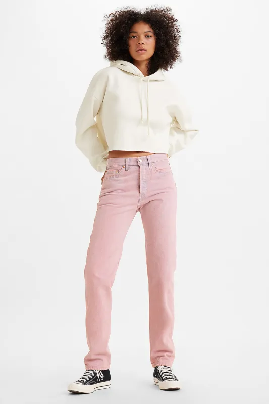501® '81 Jeans Pink Garment Dye sold by Karen Walker