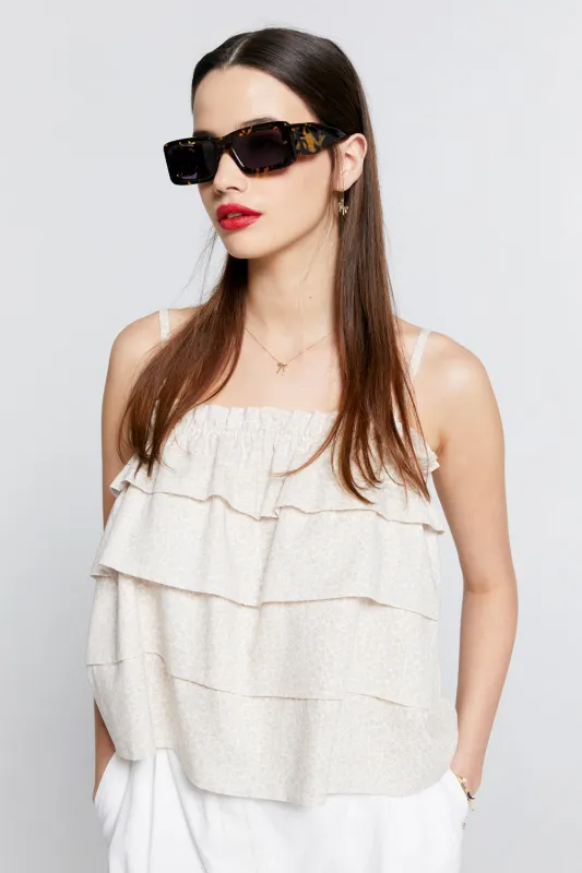 Summer Tide Top Sand sold by Karen Walker