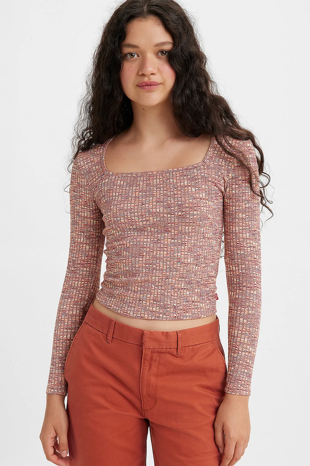 Magnolia Top Earth Red sold by Karen Walker