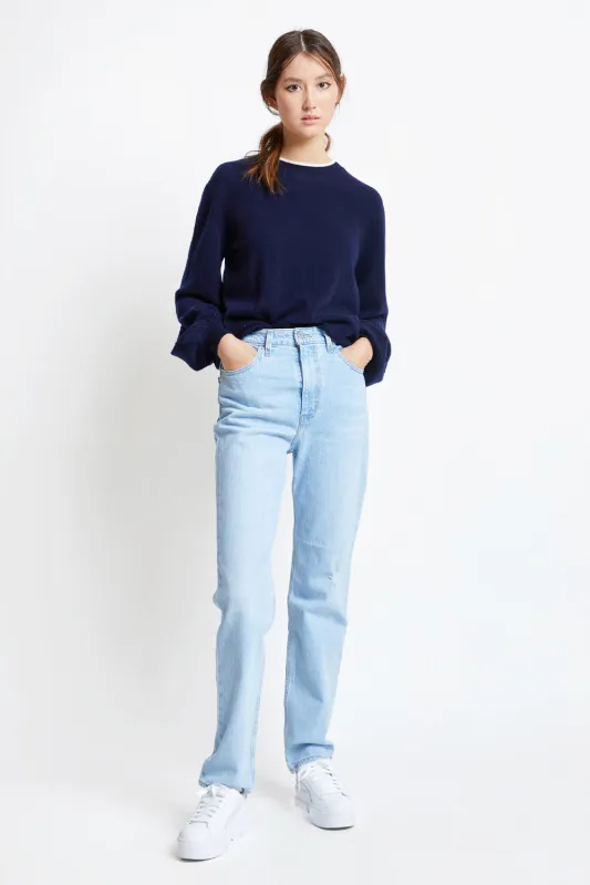 70s High Straight Jeans Marin Hits sold by Karen Walker
