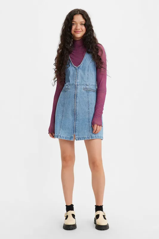 Rio Denim Dress Check Yourself 2 sold by Karen Walker