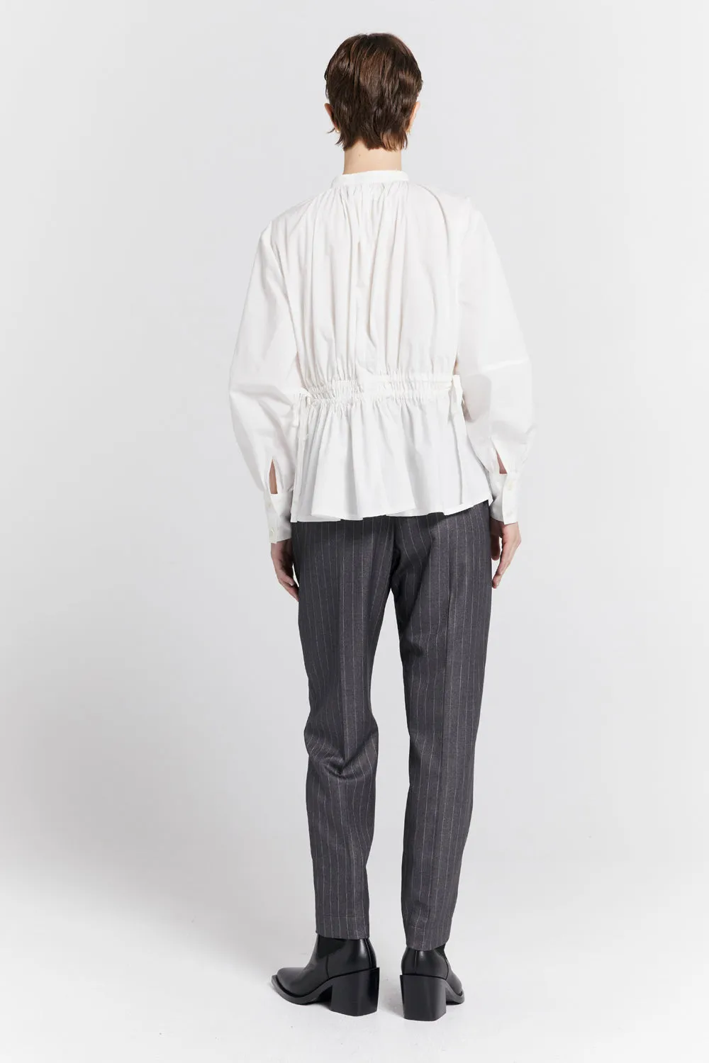 Nico Trousers Pinstripe Charcoal sold by Karen Walker product image thumbnail 3