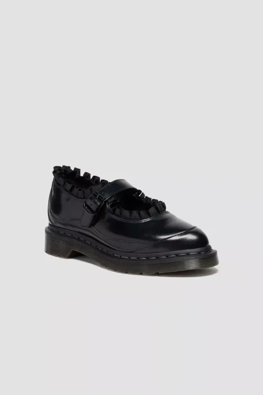Elphie Frill Mary Jane Black made by Dr. Martens