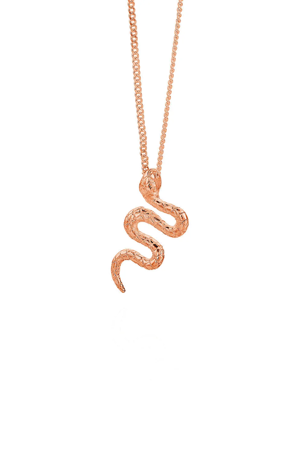 Snake Necklace Rose Gold sold by Karen Walker