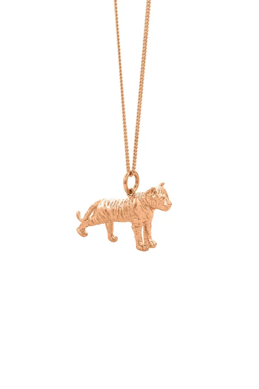 Tiger Necklace Rose Gold sold by Karen Walker