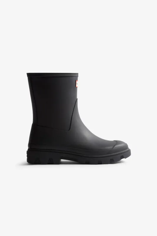 Downpour Short Boot Black made by Hunter