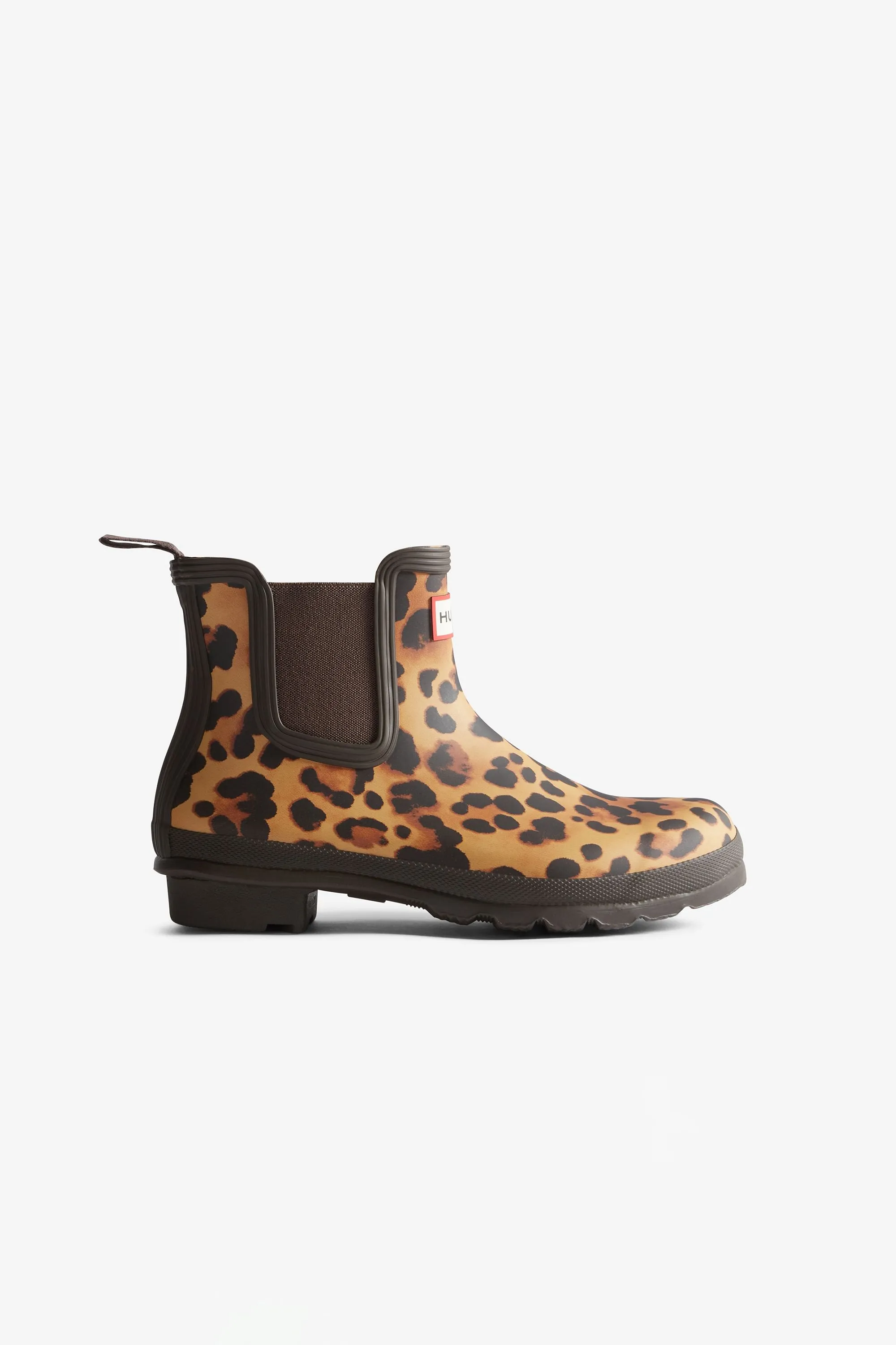 Chelsea Leopard Boot Leopard Print/Chocolate Brown sold by Karen Walker