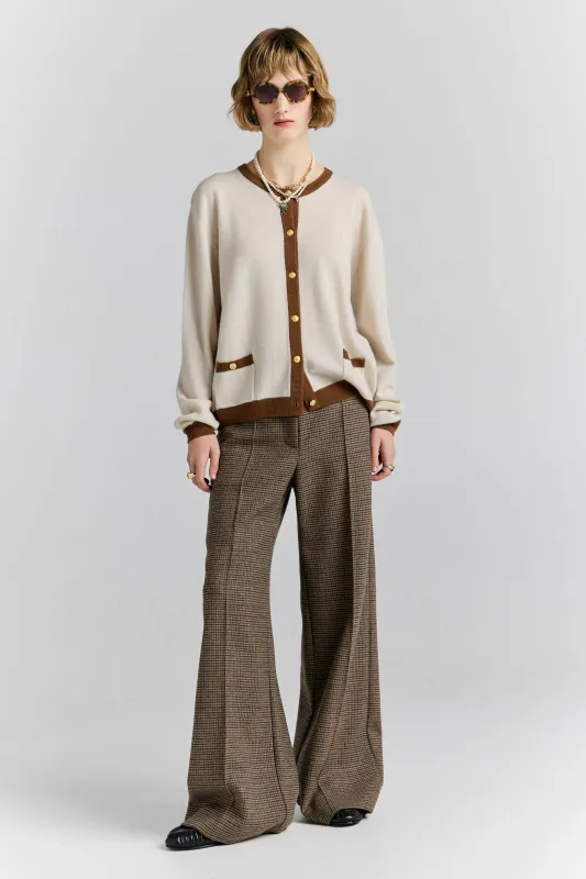 Marie Cardigan Stone made by Karen Walker