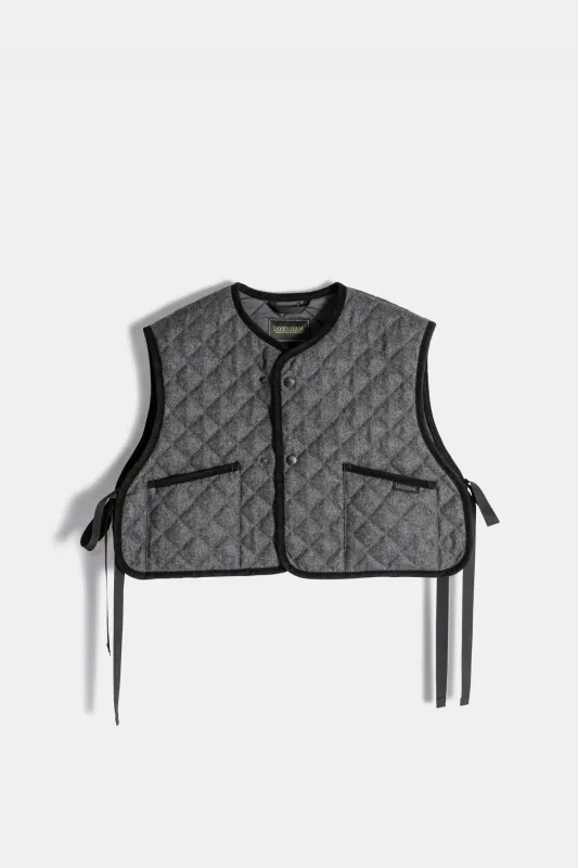 Wool DB Thornham Charcoal made by Lavenham