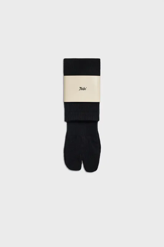 Socks X-High Black made by Tabi