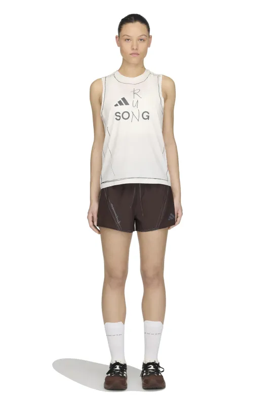 Adi365 Running Shorts Aurora Coffee made by Adidas