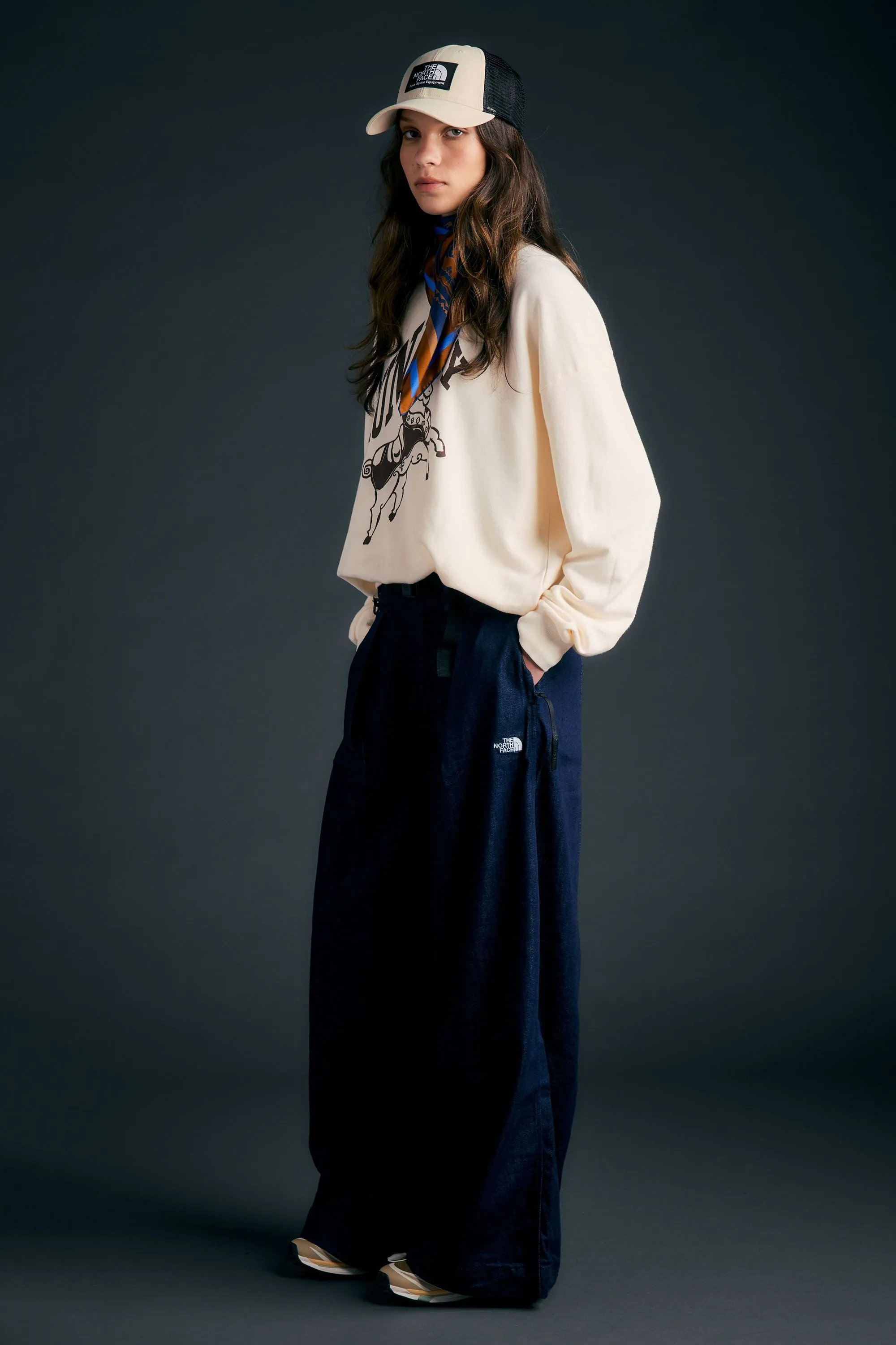 Casual Denim Pants Cordura Dark Indigo sold by Karen Walker product image thumbnail 2