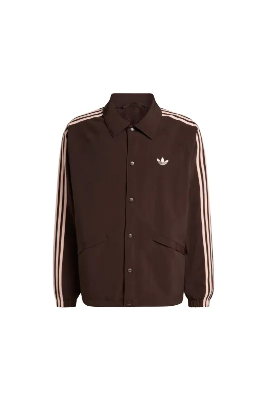 3-Stripes Coach Jacket Aurora Coffee made by Adidas
