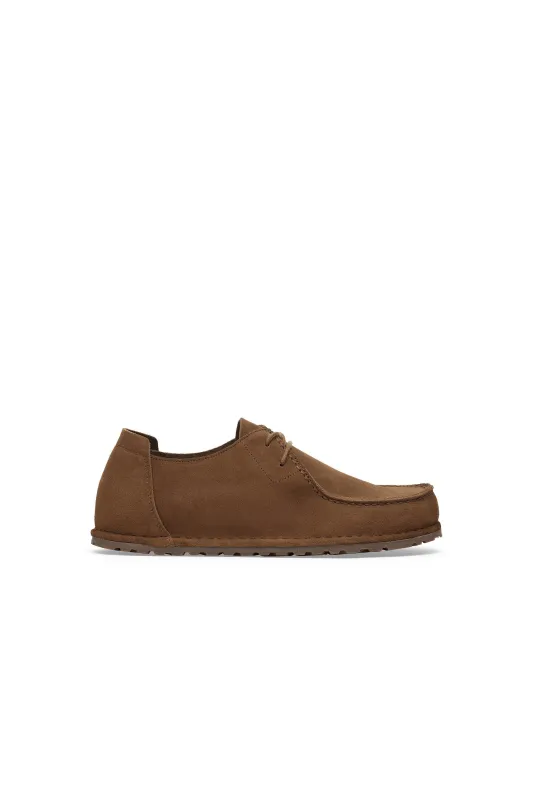 Utti Lace Suede Regular Fit Dark Tea made by Birkenstock