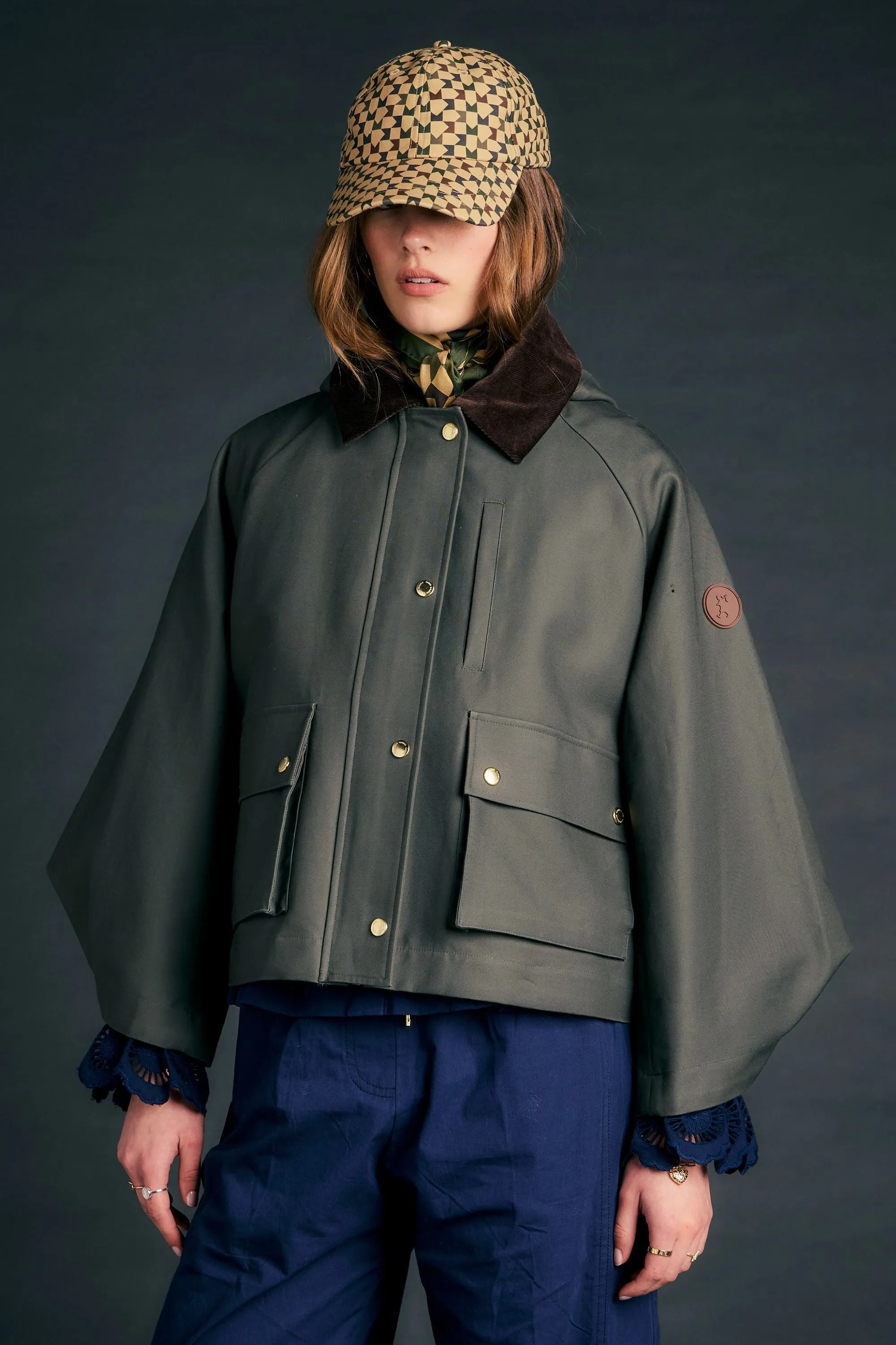 Overtime Jacket Dark Olive sold by Karen Walker