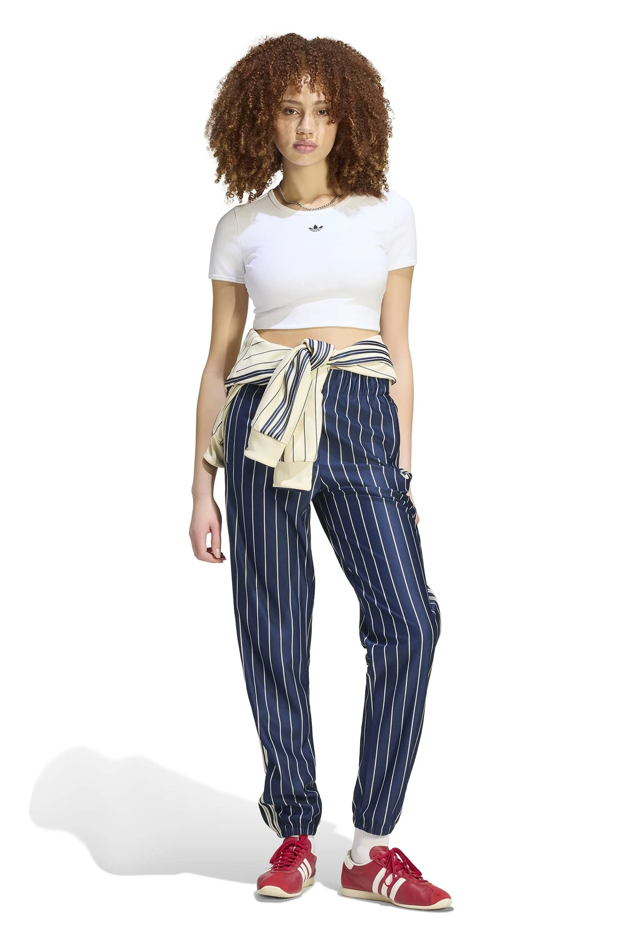 Pinstripe Trackpants Indigo/Vanilla sold by Karen Walker product image thumbnail 3