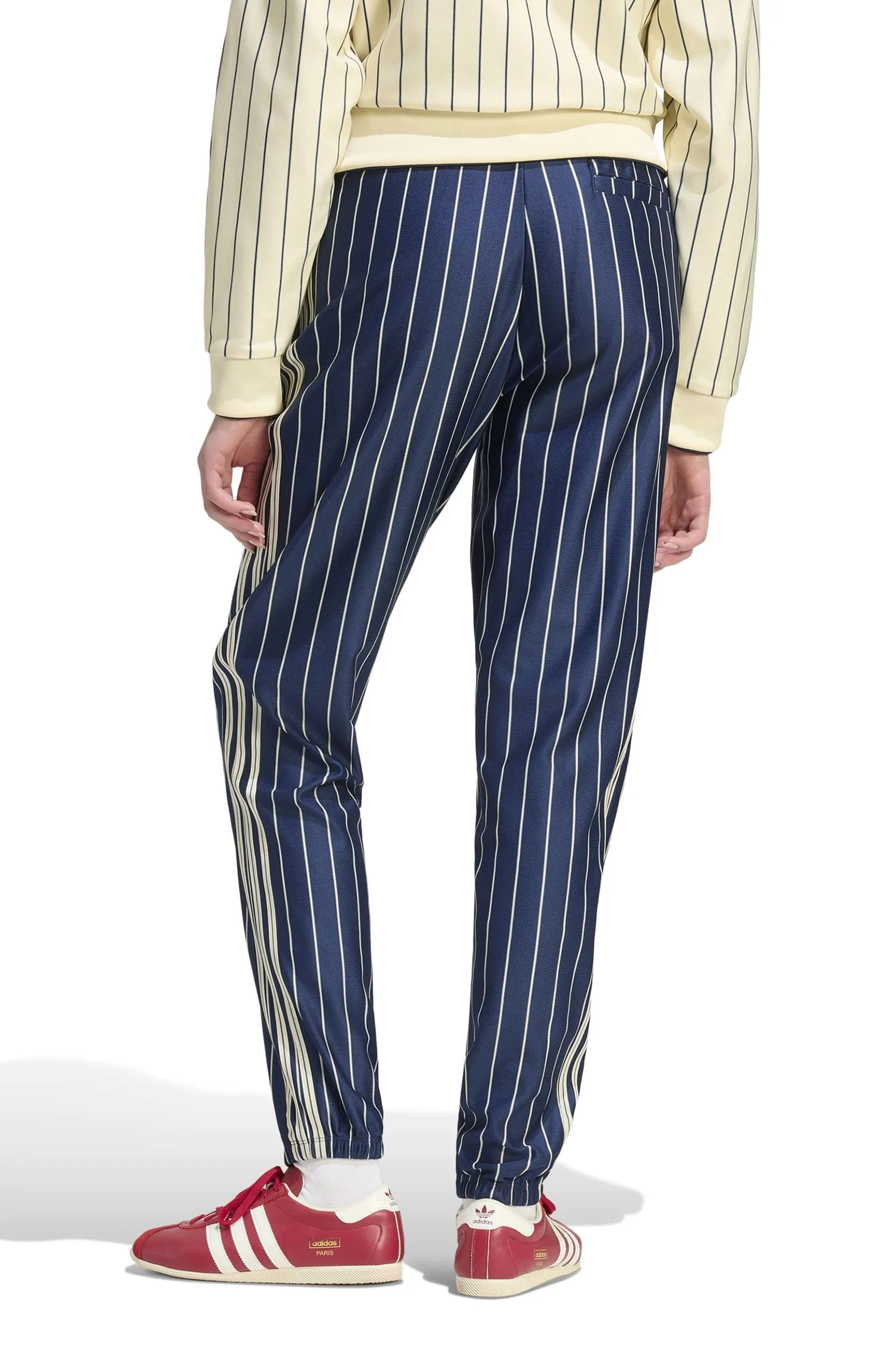 Pinstripe Trackpants Indigo/Vanilla sold by Karen Walker product image thumbnail 2