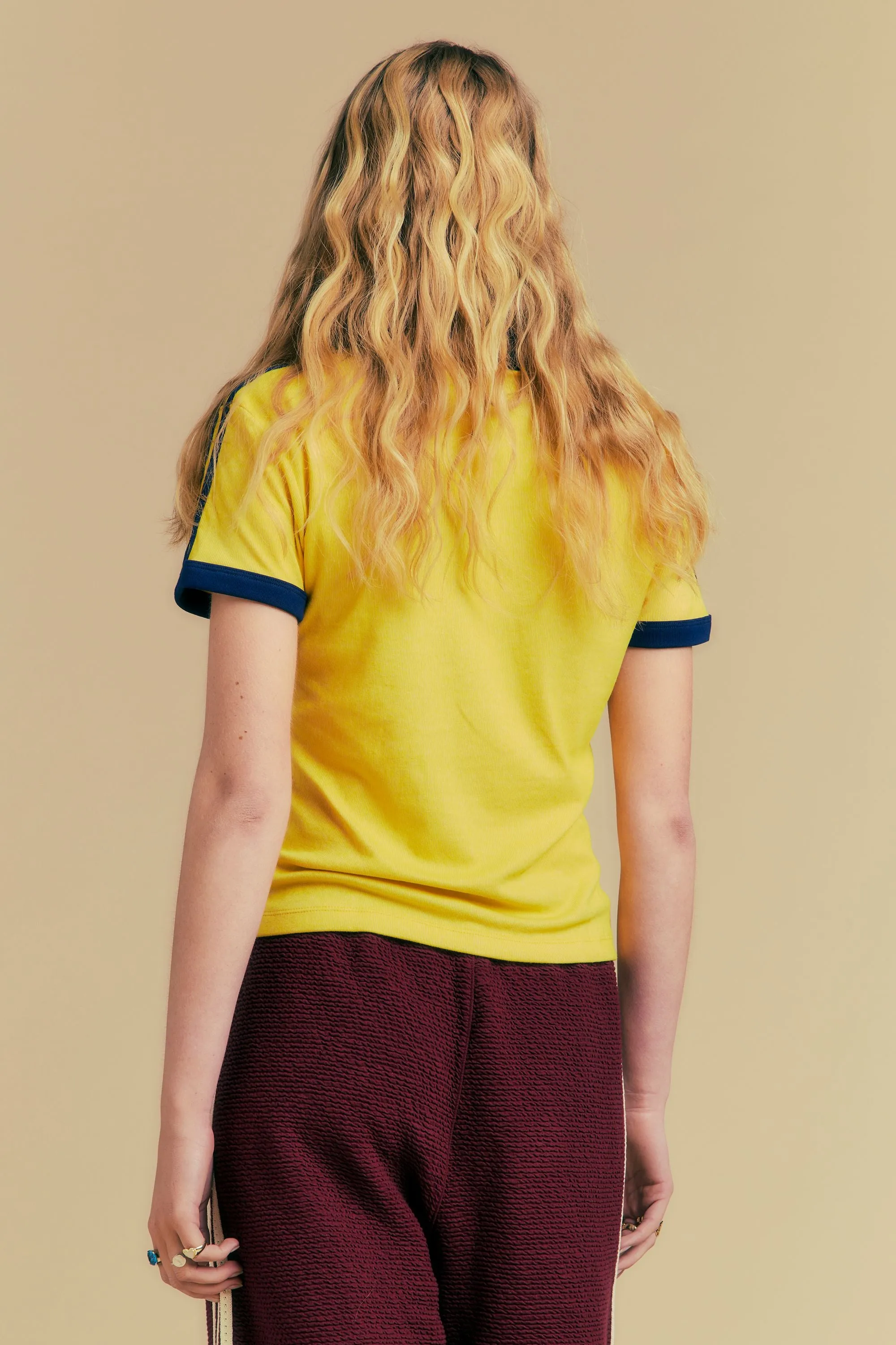 3s Cali Tee Vanilla/Gold/Indigo sold by Karen Walker product image thumbnail 5