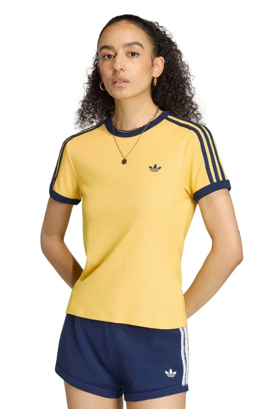 3s Cali Tee Vanilla/Gold/Indigo made by Adidas