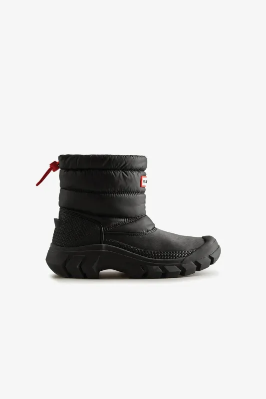 Intrepid Short Snow Boot Black made by Hunter