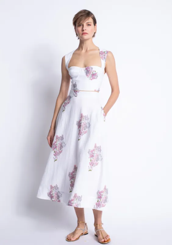 Ada Print Skirt sold by Karina Grimaldi