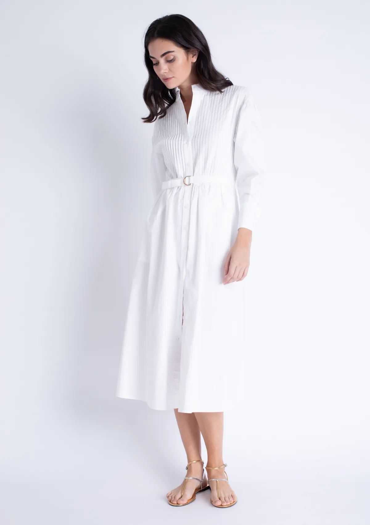 Jasmine Midi Dress - White sold by Karina Grimaldi product image thumbnail 2
