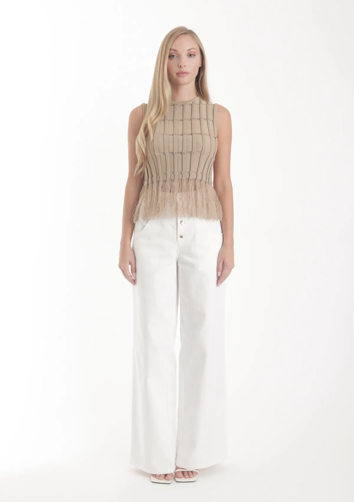 Aria Fringe Top sold by Karina Grimaldi product image thumbnail 3