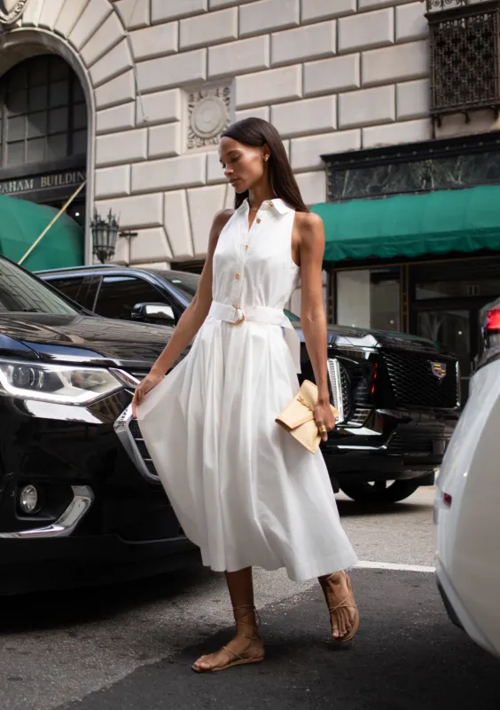 Zarae Solid Dress made by Karina Grimaldi