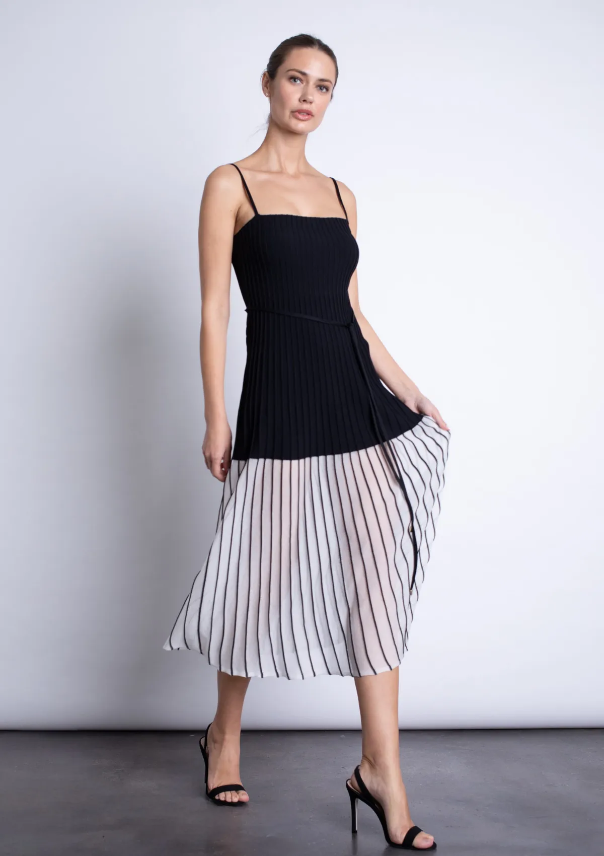 Moraima Knit Midi Dress sold by Karina Grimaldi
