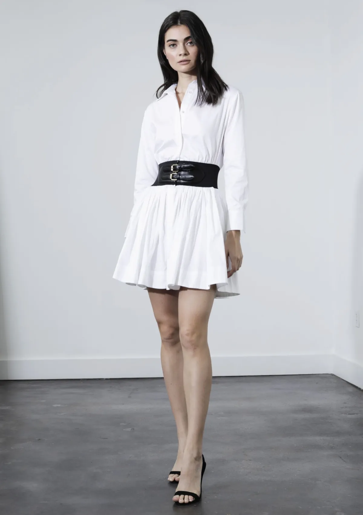 BRIAR MINI DRESS - SEASHELL WHITE sold by Karina Grimaldi