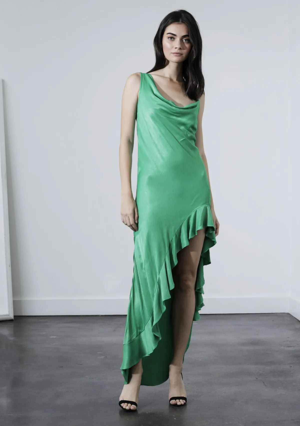 Azelea Midi Dress - Kelly Green sold by Karina Grimaldi