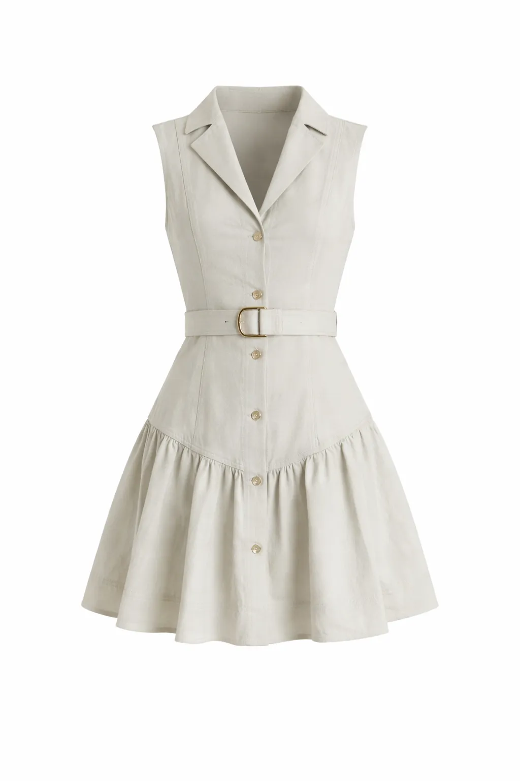 Nysa Denim Mini Dress sold by Karina Grimaldi product image thumbnail 4