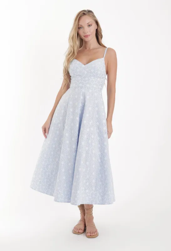 Auri Embroidered Dress made by Karina Grimaldi