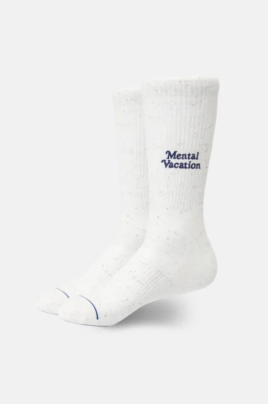 MENTAL VACATION SOCK made by Katin