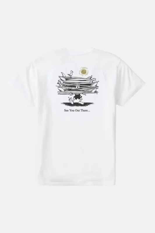 CORKY TEE made by Katin