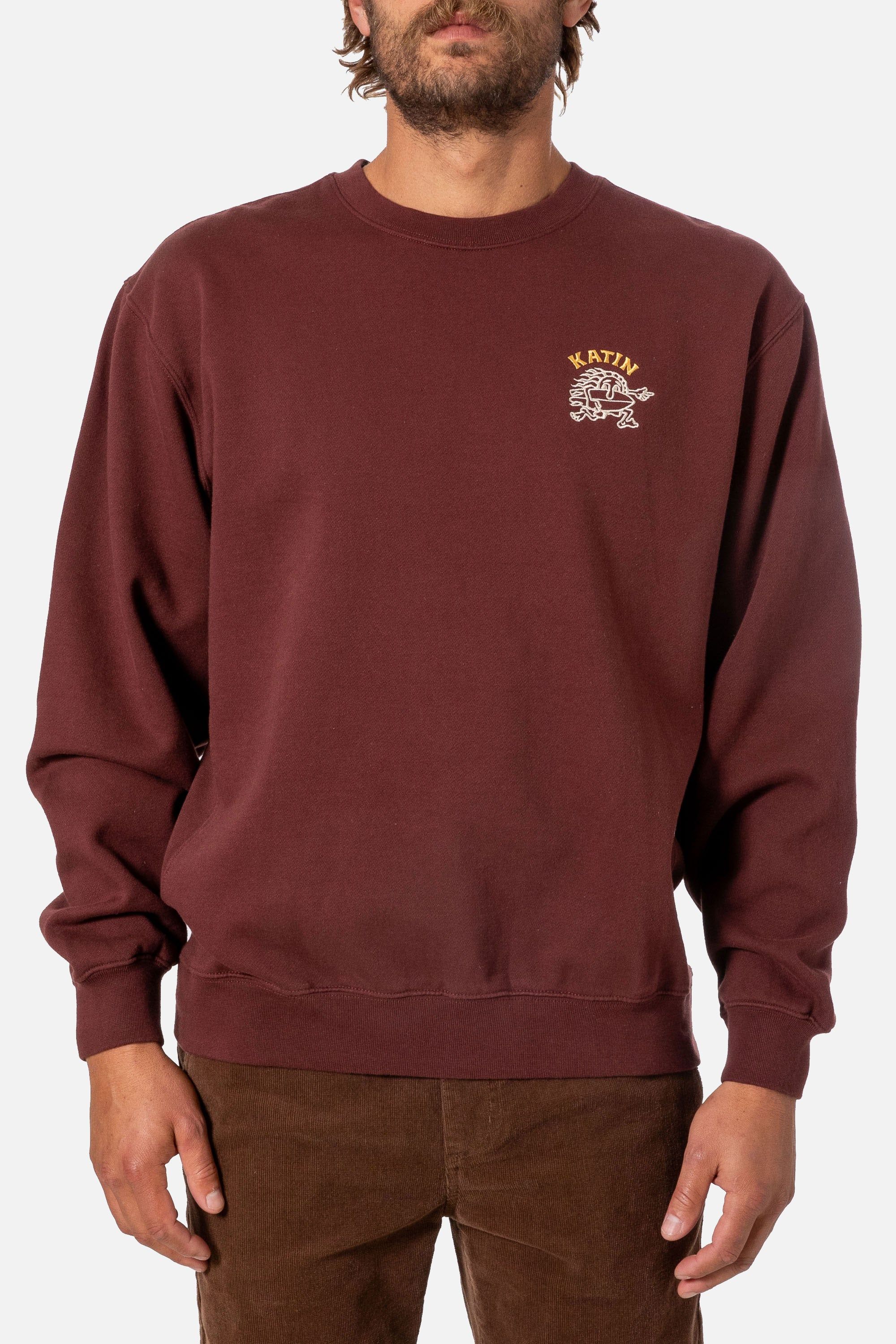 DASH EMB CREWNECK sold by Katin