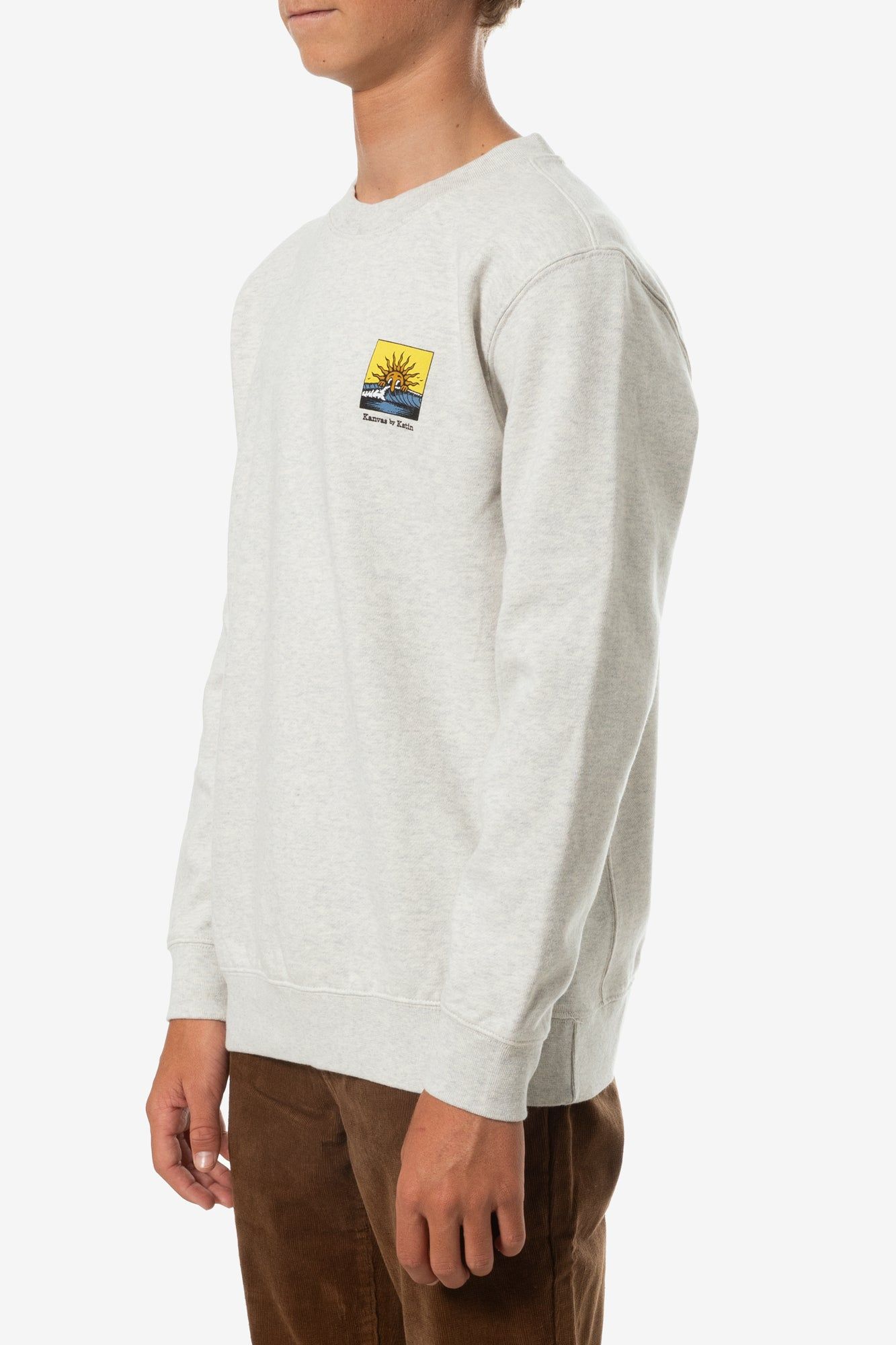 BOYS GLANCE CREW FLEECE sold by Katin product image thumbnail 3