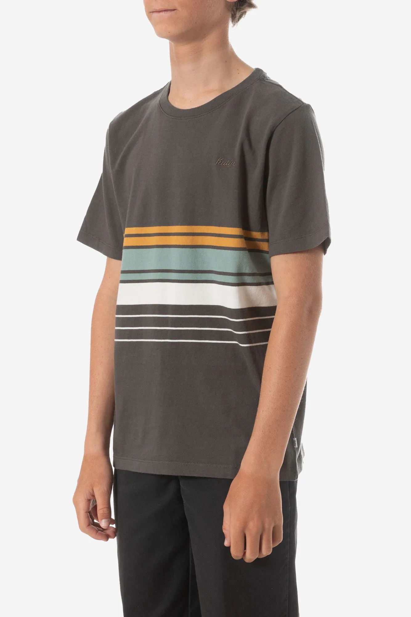 BOYS LINDEN STRIPE TEE sold by Katin product image thumbnail 2