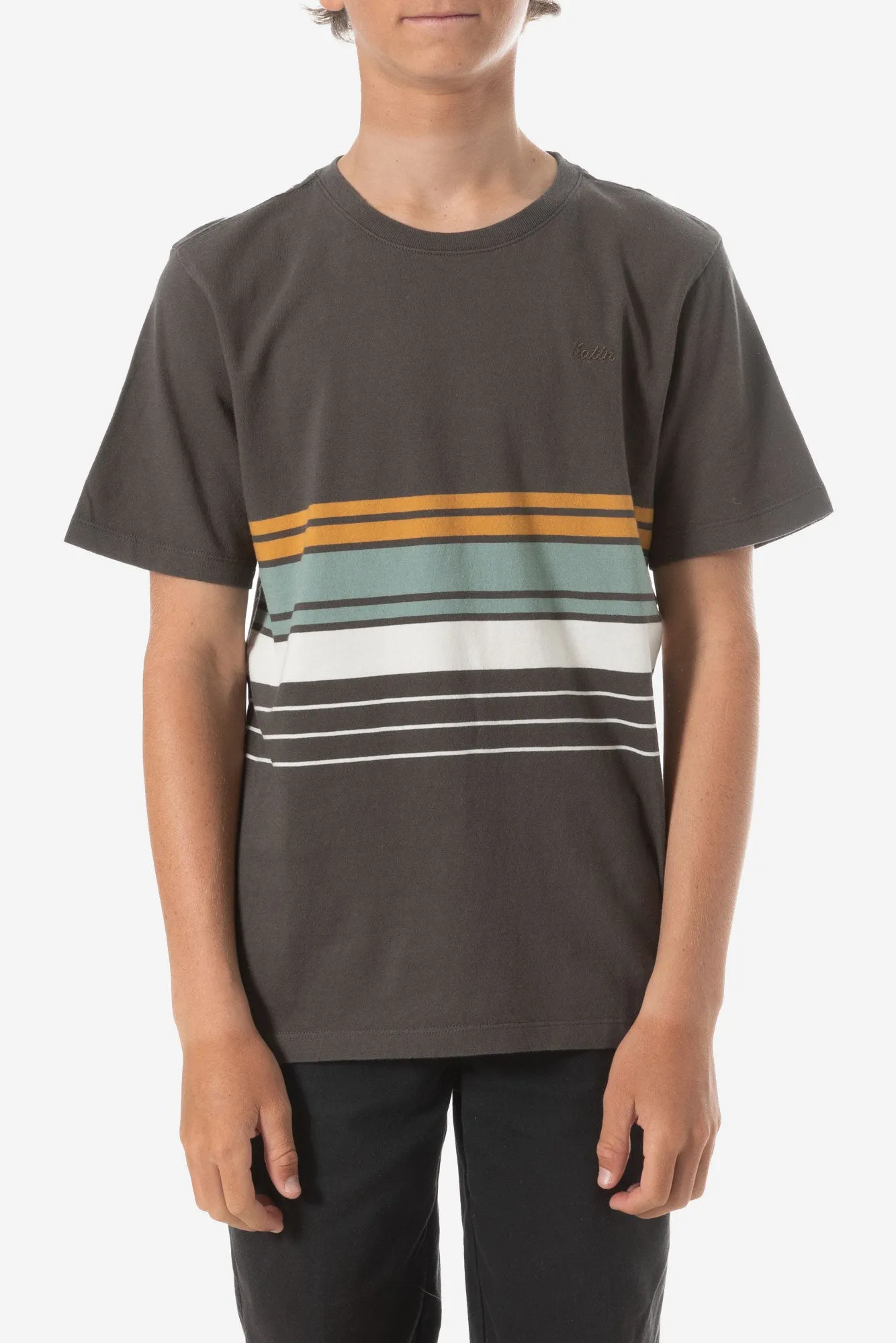 BOYS LINDEN STRIPE TEE sold by Katin