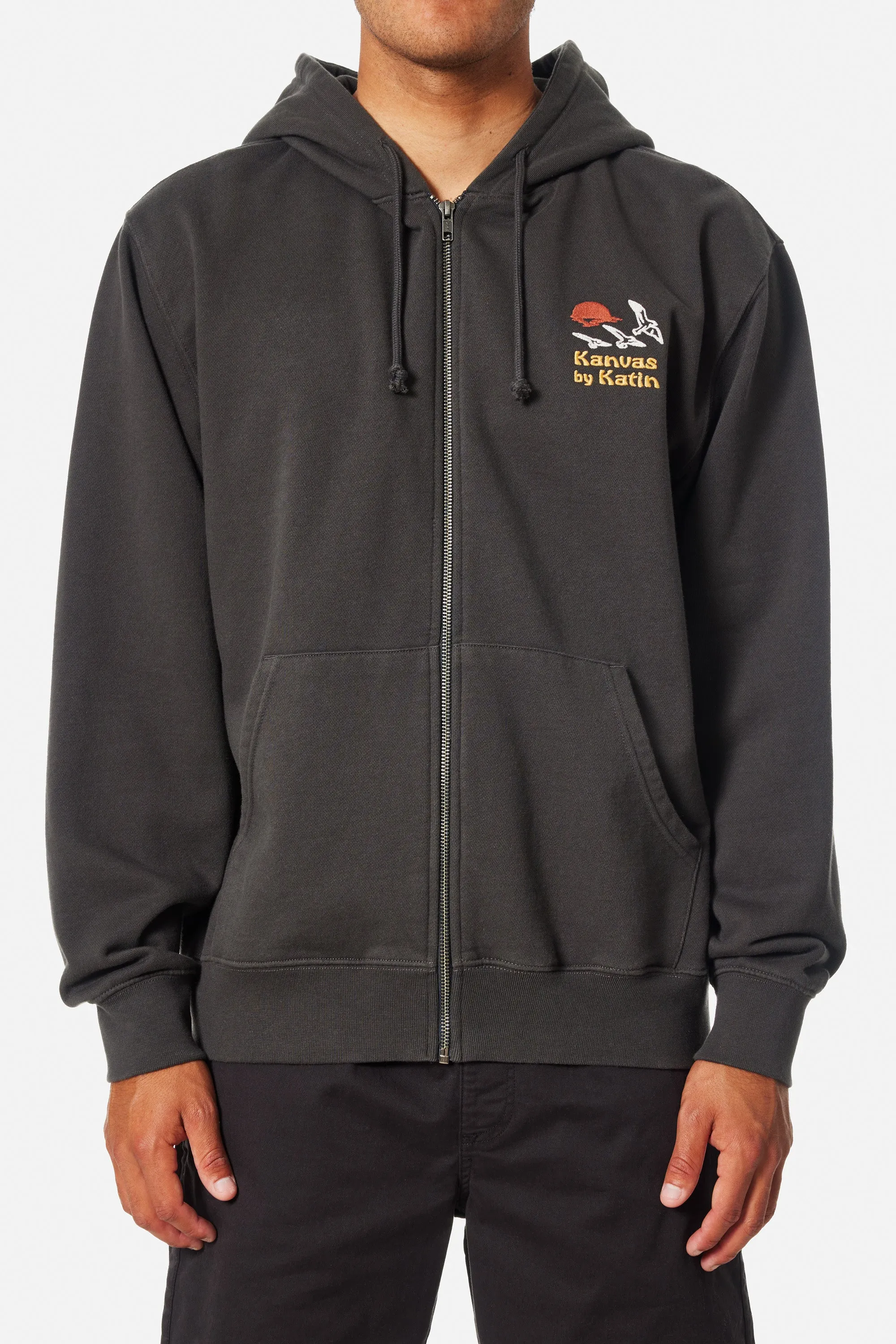 SUNSET EMBROIDERED ZIP HOODIE sold by Katin product image thumbnail 3