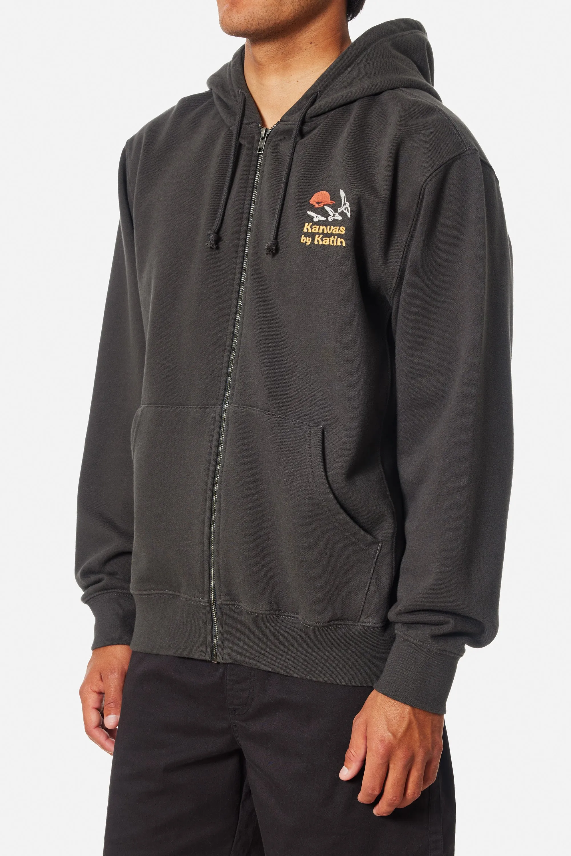 SUNSET EMBROIDERED ZIP HOODIE sold by Katin product image thumbnail 4