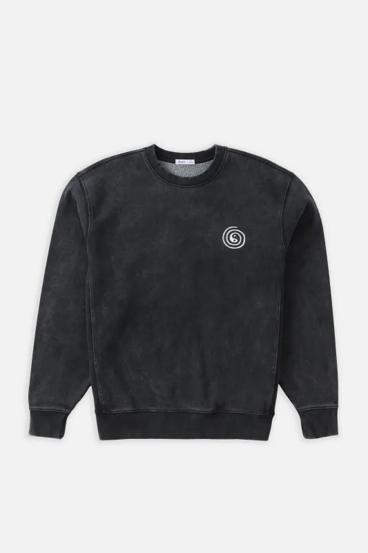 SWIRL EMBROIDERED CREWNECK sold by Katin