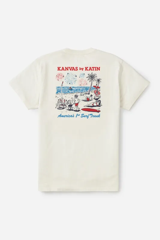 FIREWORKS TEE sold by Katin