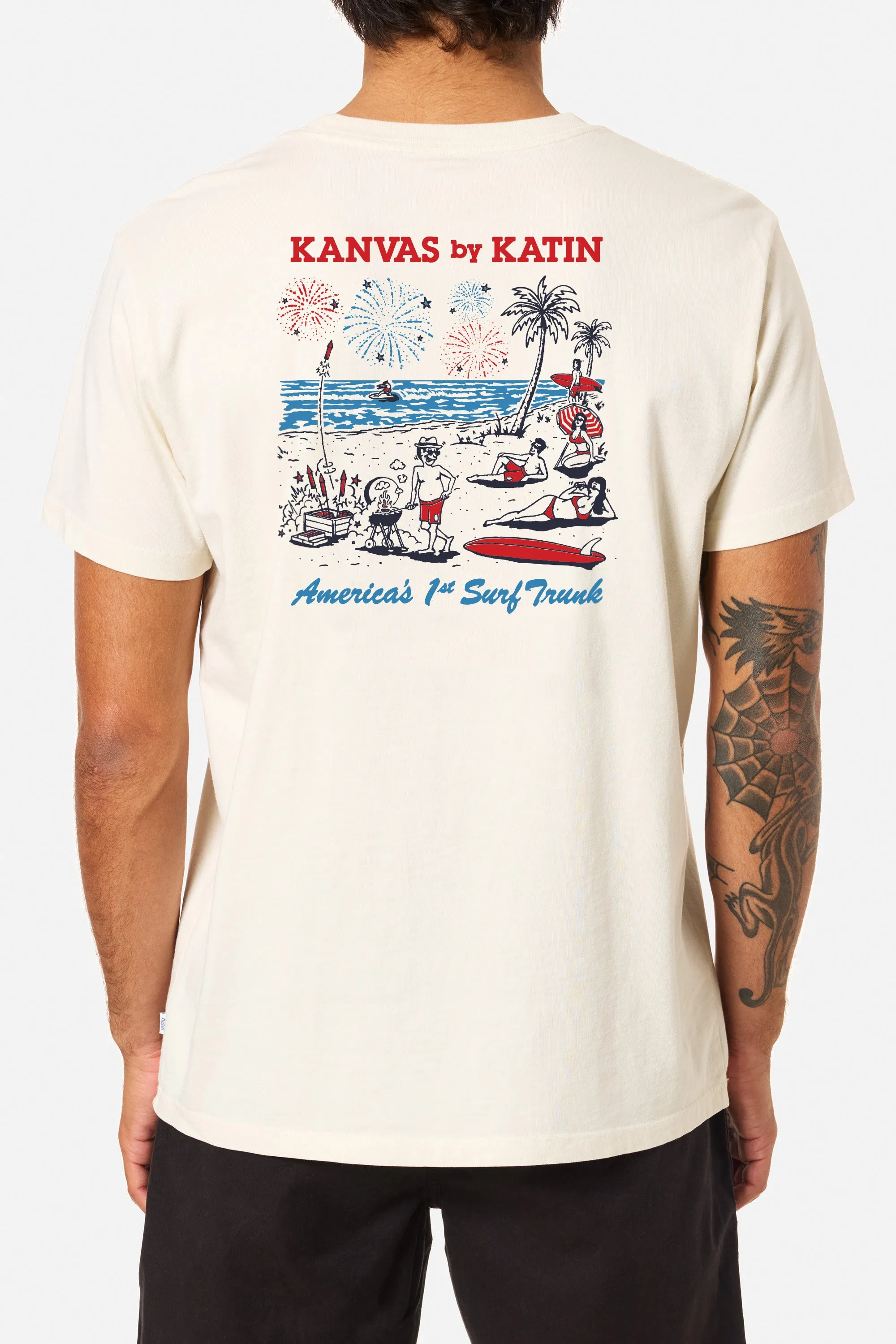 FIREWORKS TEE sold by Katin product image thumbnail 4